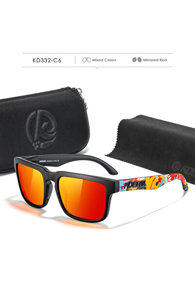 Choice نظارات شمسية C6 KDEAM الضوئية المستقطبة باللون الأحمر العاكس للرجال من...