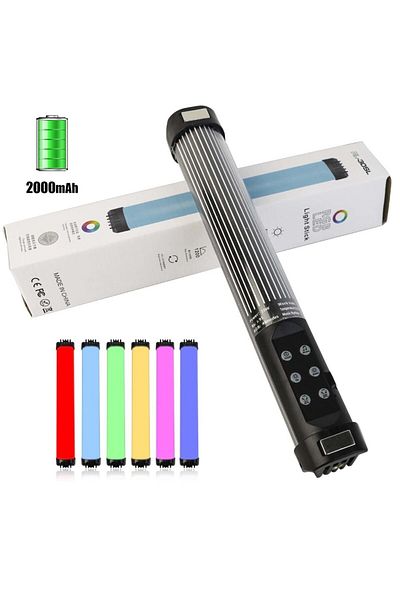 Choice 30cm 30cm Portable RGB Magnetic Photography Lighting Handheld LED Fill Light Stick Lamp Vlog Fill Li