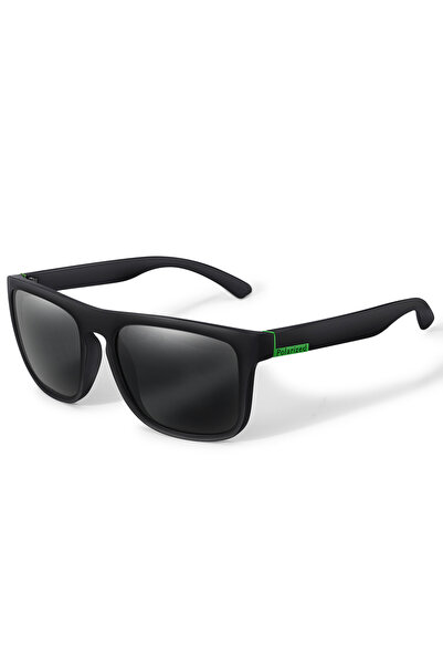 Choice QC2 Retro Style Square Frame Polarized Cycling Sunglasses Men Night Vi...