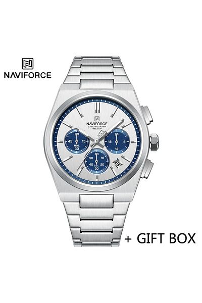 Naviforce NA8048G06 with box NAVIFORCE NF8048 Men Watch Sport Top Brand Luxury Military Chronograph Date Origi