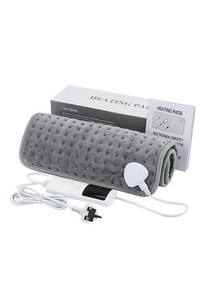Choice UK PLUG 220V Electric Heating Pads for Back Neck Shoulder Pain Relief,Home Sofa Office Desktop Winte