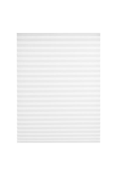 Choice1 90x180CM White Semi blackout Pleated Window Blinds Temporary Window S...