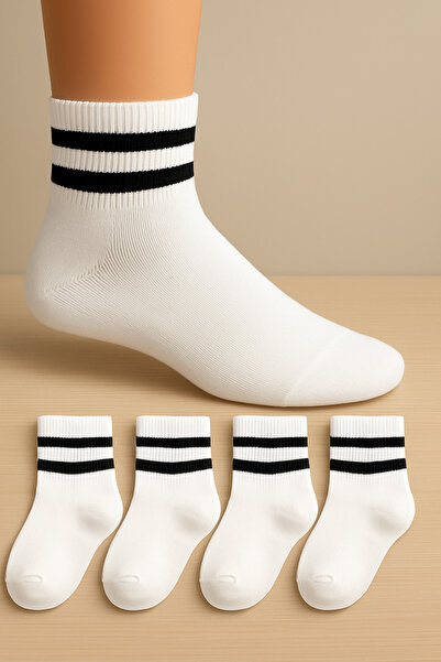 tibo 4 чифта безшевни детски тенис чорапи с обръч за нос