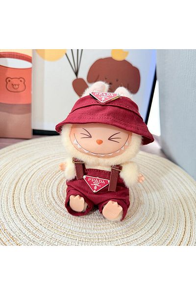 Miniso 8 [Baby clothes only] first- and second-generation labubu cloth vinyl blind box pendant baby clothe.