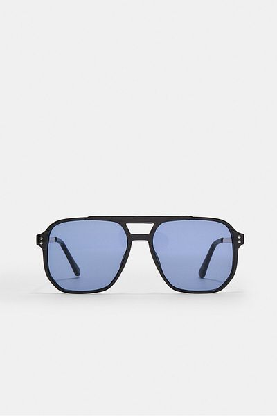 Stradivarius Retro sunglasses with coloured lenses