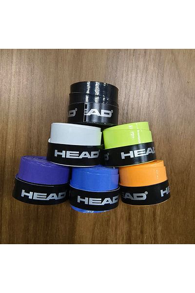 Choice 6 pcs sticky mix 6 Pieces Original HEAD Overgrip Anti Slip Tennis Racket Sweatband Grips Padel Shock
