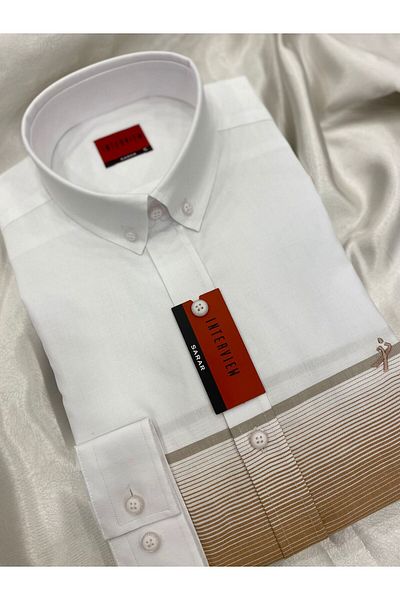 Sarar Interview Woven Patterned Shirt