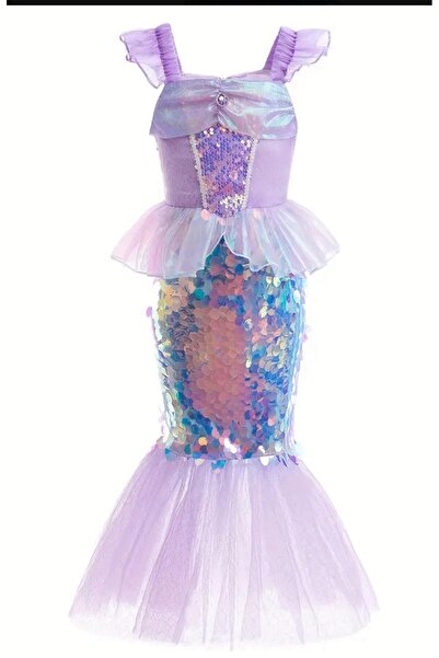 3b kids deniz kızı payetli balık elbise kostüm doğum günü parti organizasyon ...