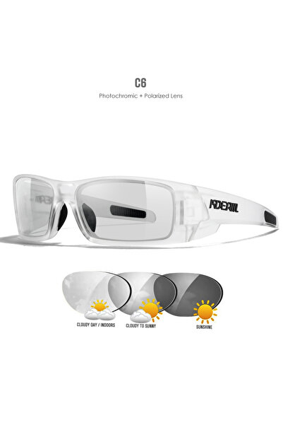 Choice نظارات شمسية رجالية للصيد من KDEAM C6 فوتوكروميك، جميع الألوان سوداء ا...