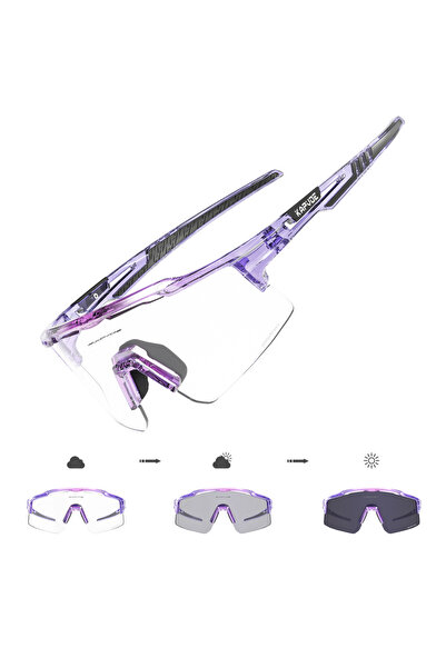 KAPVOE نظارات شمسية فوتوكروميك-عدسة واحدة KE-X75-PC-09 فوتوكروميكية UV400 نظا...