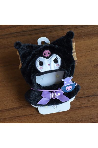 Miniso Kuromi Labubu Cape Skirt Suit Sitting Party Sanrio Hangyodon Clothes The Monsters Vinyl Labubu Outfi