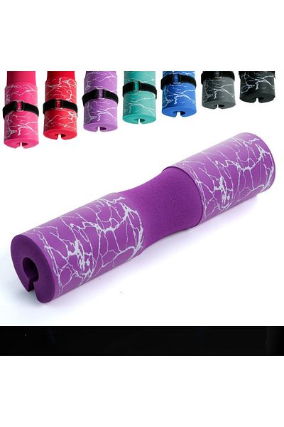 Choice Purple Barbell Shoulder Pads Gym Fitness Thickened Non-slip Weightlifting Squat Strength Workout Dum