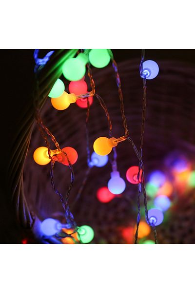 Choice Battery Case 1.5M 10Leds Multicolor 10M USB/Battery Power Ball LED String Lights Garland Lights Out