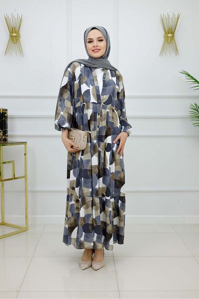 VALENS BOUTİQUE Γυναικείο Φόρεμα Hijab