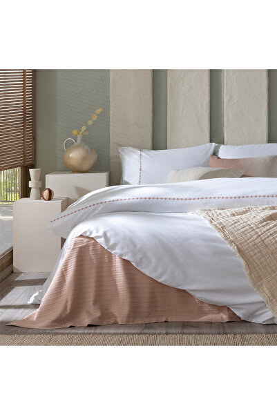 Chakra Florıssa Nevresım Setı 200x220 Cm Beyaz