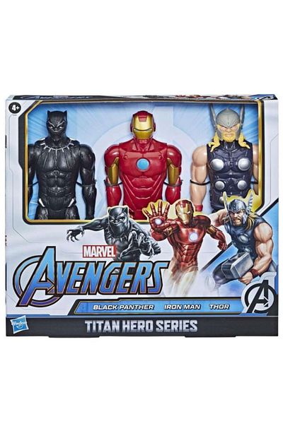 Hasbro Set of 3 figures Marvel Avengers Titan Hero Series