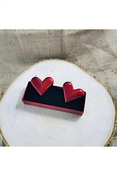 Genel Markalar Kişiye Özel Çakmak Kalp Şeklini Alabilen Gazlı Çakmak Çift Kom...
