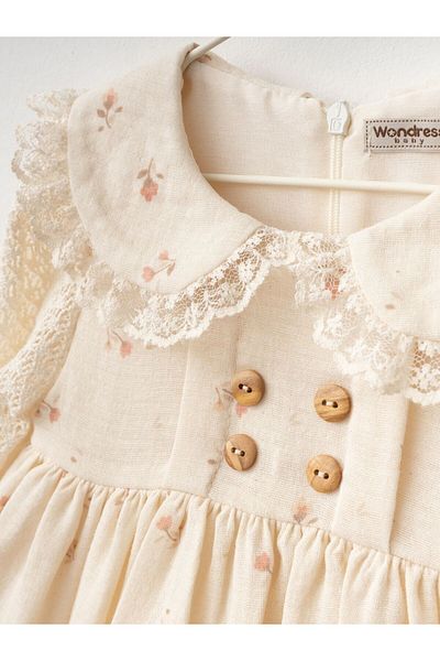 Cherrys Bebek Muslin Tulip Girl's Dress