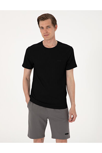 Pierre Cardin Siyah Slim Fit Tişört 50306802-VR046
