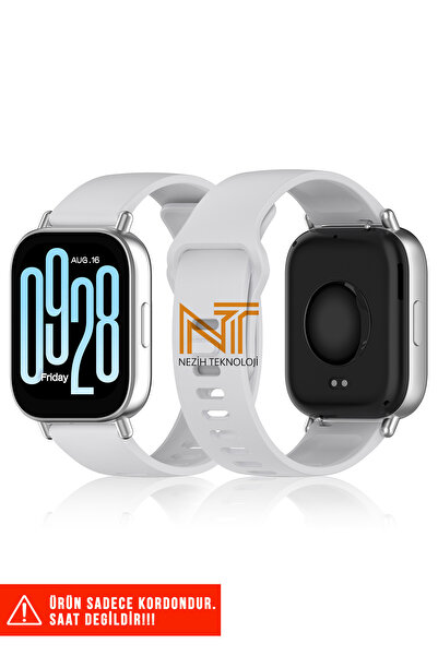 Nezih Case Redmi Watch 5 Active / Redmi 5 Lite Uyumlu Klasik Silikon Kordon