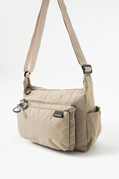 CCWAY AYAKKABI Γυναικείο αδιάβροχο ύφασμα αλεξίπτωτου με 4 διαμερίσματα σταυρ...