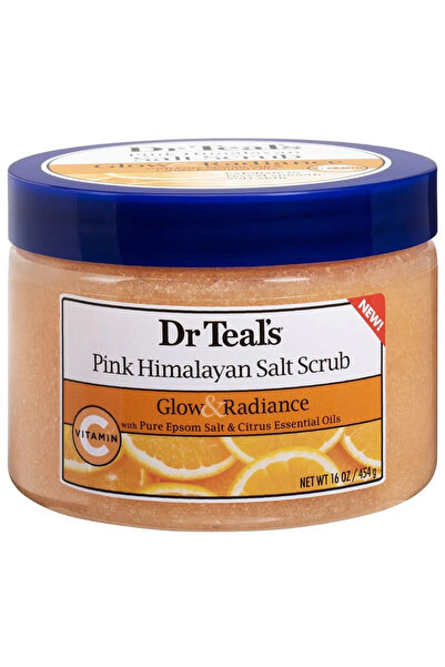 Dr Teals مقشر الجسم بملح إبسوم وفيتامين سي 454 جرام