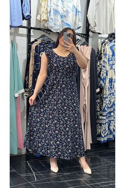 Favv Club Giped Striped Pattern Viscose Dress