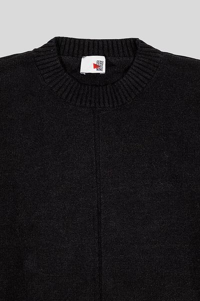 GMG FIRENZE Women's Crew Neck Slit Sweater