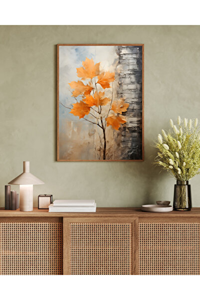 woodhomeworks Tek Parça Salon Ofis Dekor Tablo Ttk