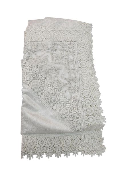 KÜBRAHOME'S Velvet 130X130 Square Oversized Bundle