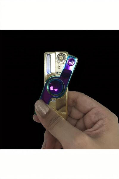 Genel Markalar Kişiye Özel Metal Stres Çarklı Şarjlı Çakmak