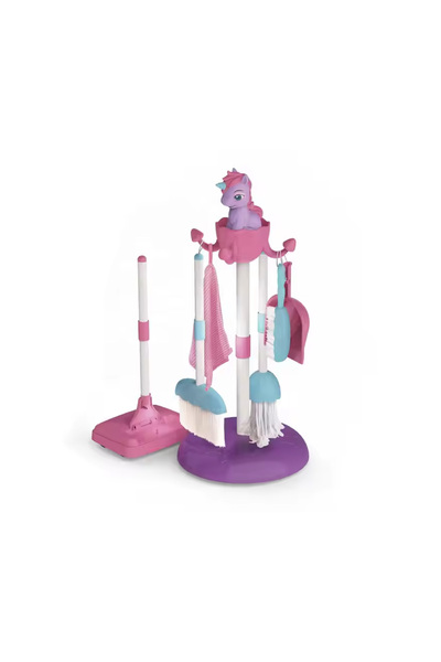 rexa لعبة تنظيف بلاستيكية للأطفال - مجموعة أدوات تنظيف منزلية تظاهرية