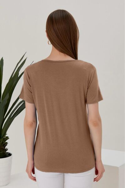 HOFY 1335 Large Size Combed Cotton Blouse