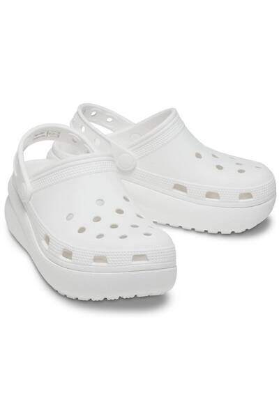 Crocs Classic Cutie Clog K Girls' White Slippers - 207708