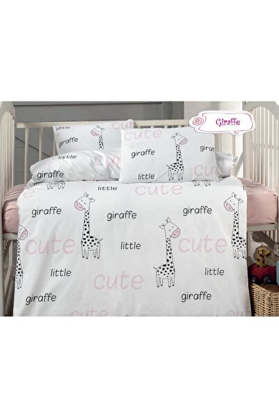 Recos Patterned Baby Duvet Cover Set (Duvet Cover, Sheet, 2 Pillow Sets)