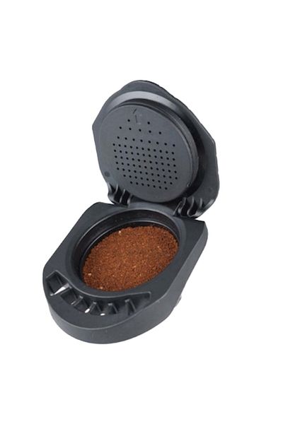OEM Reusable coffee capsule conversion holder, Plastic, Black