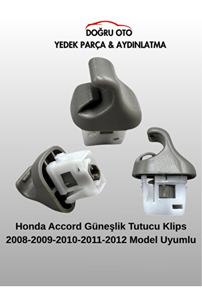 DOĞRU TİCARET AUTO PARTS Honda Accord Sun Visor Retainer Clips 2008-2012 Mode...