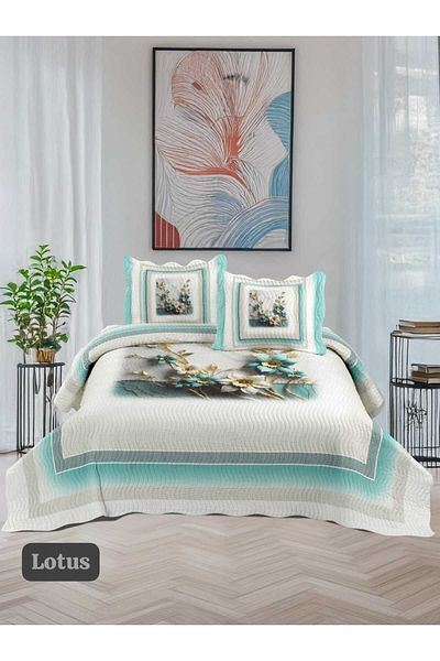 Örtüm Lotus Quilt Bedding Cover