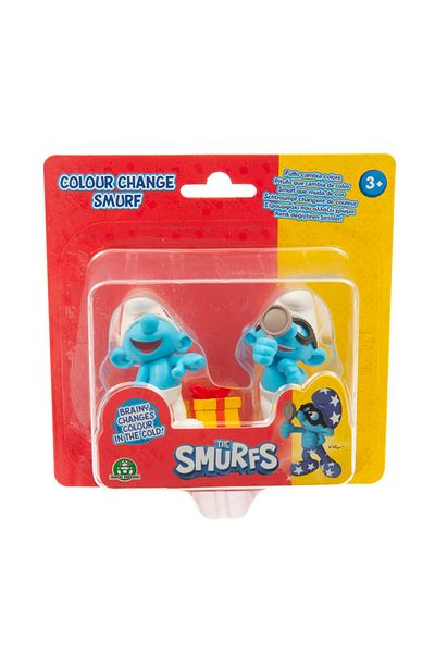ŞİRİNLER Smurfs Smurf with Glasses with Smurfs Changing Color Playful Smurf Puf34000