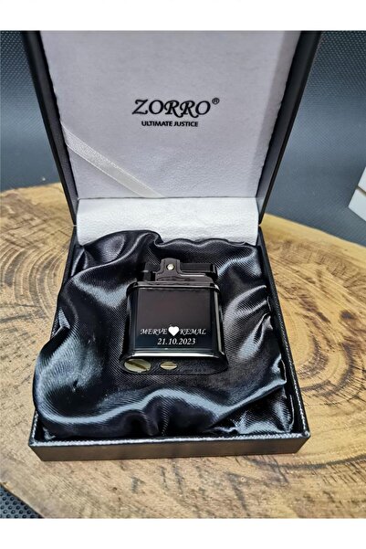 Genel Markalar Kişiye Özel Füme Renk Benzinli Pirinç Gövde Çakmak Sck87458945