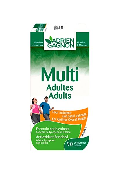 ADRIEN GAGNON أقراص إيه جي متعددة للبالغين 90 قرصًا