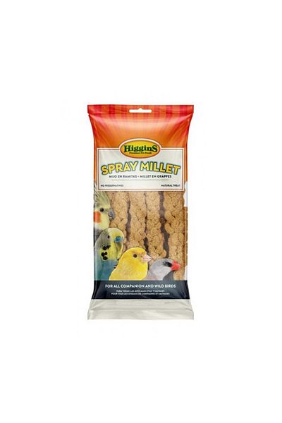 Higgins Spray Millet Natural Treat for Birds