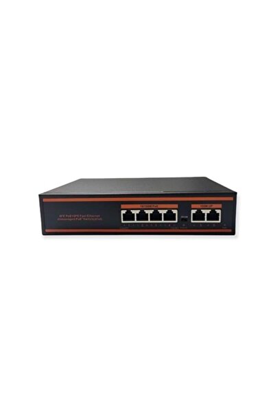 Nova Data-y816 nd1pg0421a 4 port poe+ 10-100-1000 mbps 2 port 10-100-1000 upl...