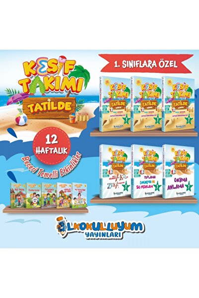 Ankara Yayıncılık Yayınları 1.sınıf Keşif Takımı Tatilde Eğitim Seti