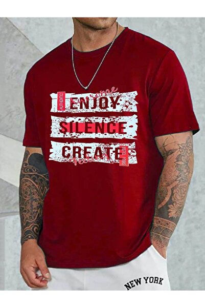 YRN COLLECTION Uživajte u Štampano unisex okrugla kragna majici