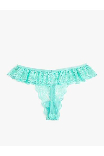 Koton Comfortable Lace String Panties