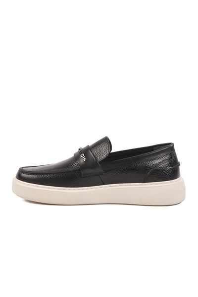 Pierre Cardin Black Genuine Leather Men's Casual Shoes 10499 m
