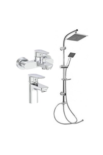Artema Flow Soft Lavabo Banyo Batarya GMS Karine Duş Seti