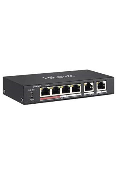 Universal Hilook NS-0110MP-60 8 منافذ PoE، 60 وات، + 2 منفذ ميجابت Uplink Switch