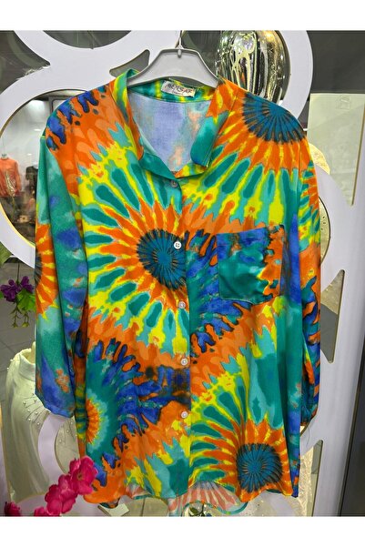 Neva butik bursa ÇOK RENKLİ DESENLİ İTALYAN GÖMLEK